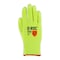 Magid Coated Gloves, Polyurethane, 6 Abrasion Level, Hi-Viz Yellow, 1 PR GPD575HV-9 - alternate 3